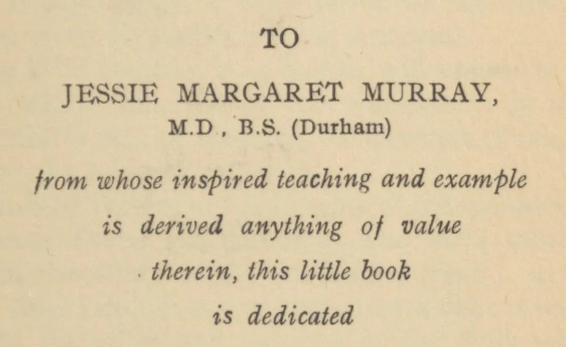 Dedication page of "The Psychology of Self-Consciousness"